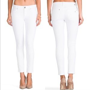 DL1961 White Emma Legging Jeans